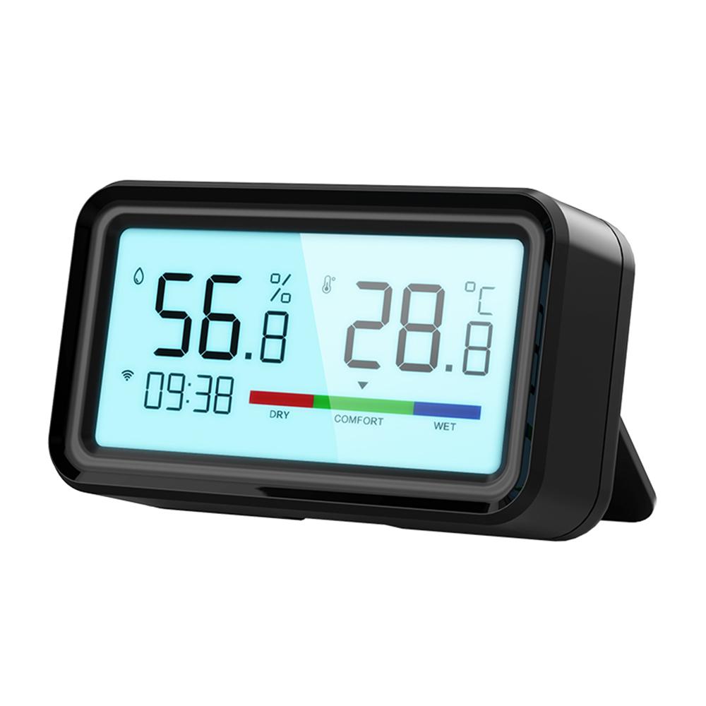 DC 5V Tuya Thermohygrometer Wireless WiFi Thermometer Hygrometer Temperature Humidity Tester Sensor Support For Alexa Google