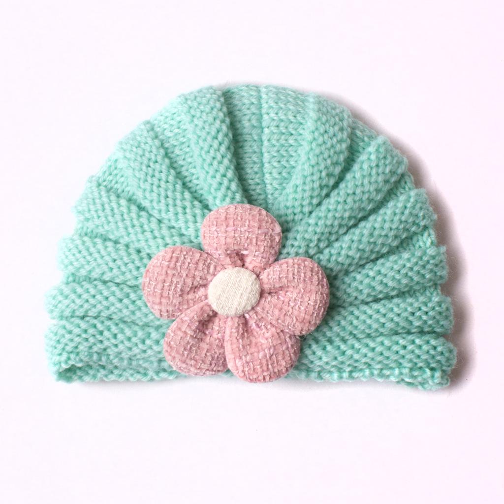 Autumn/Winter Knitted Baby Hat: Warm, Windproof & Comfortable Woolen Cap for Kids