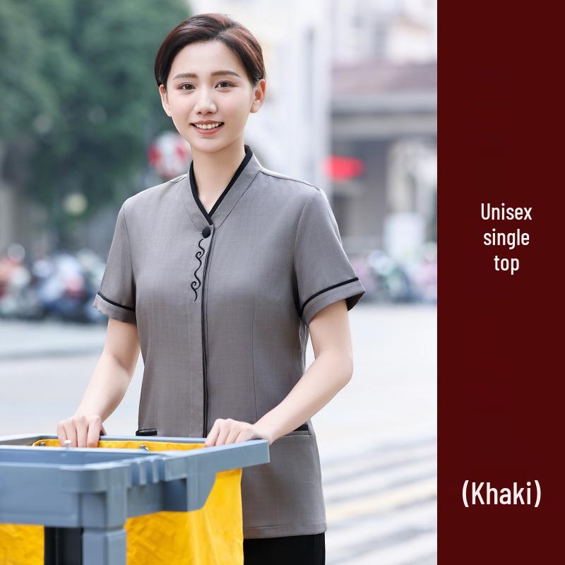 Hotel Housekeeping Short Sleeve Cleaning Uniform