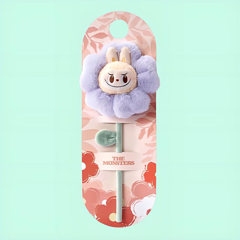 

Новая коллекция POP MART LABUBU Flower Fairy, куклы-букеты 40 см PPMT-2312-0040 Bouquet-Purple