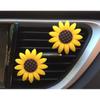 Car  Air  Outlet  Perfume  Clip Sunflower Shaped Car Aromatherapy Decoration
