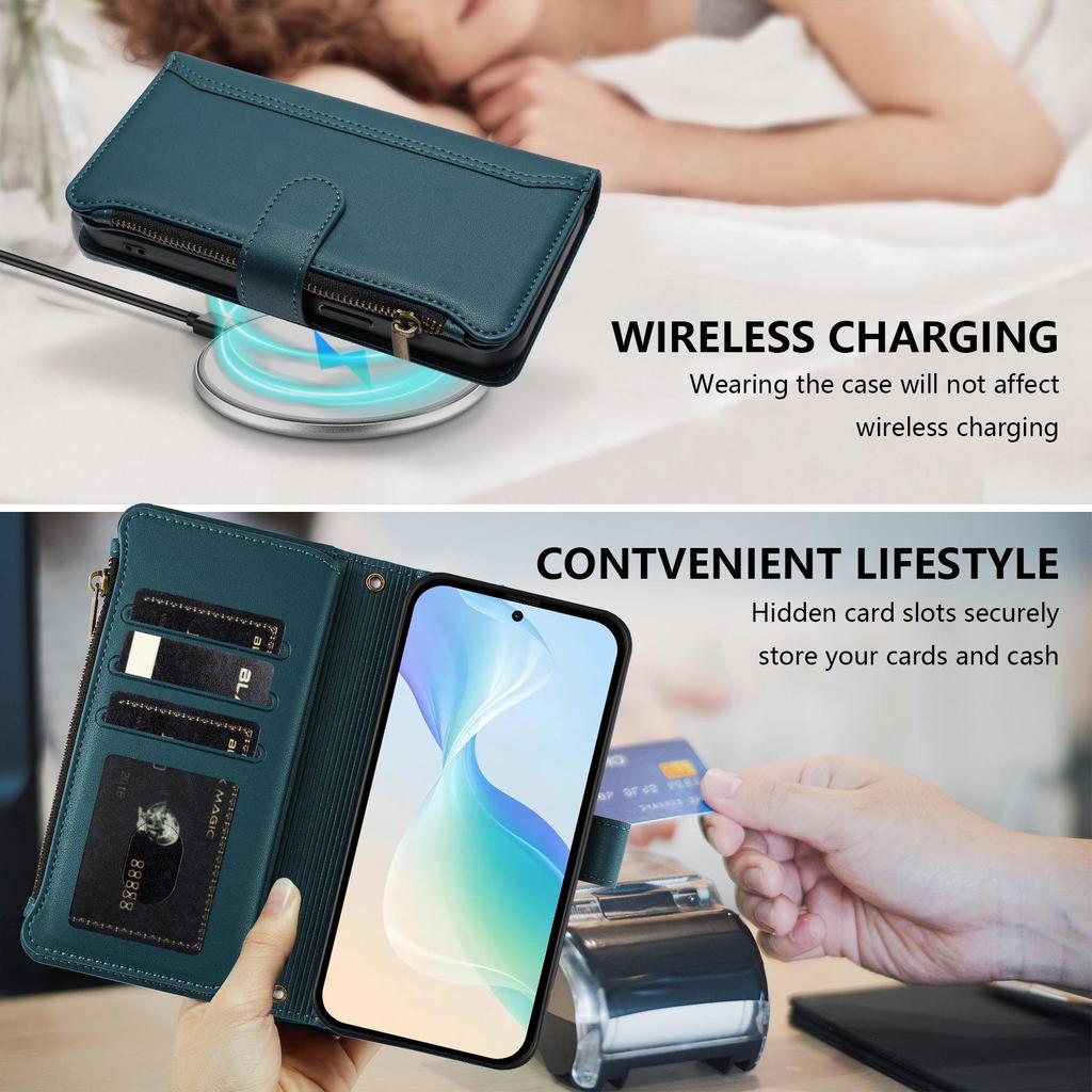 High-End Zipper Card Insert Phone Case for Oneplus Nord 4 5G Overseas Version