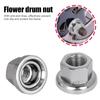 Anti-skid Texture Fixed Gear MTB Cycling Drum Screws M9 M10 Drum Hub Fastening Bicycle Hub Nuts