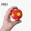 Decompression Ball Toy 3D Printed Press Spinning Ball, Stress Anxiety Relief Fidget Spinner, Reduction Rotating Splicing Desk for Kids Teens