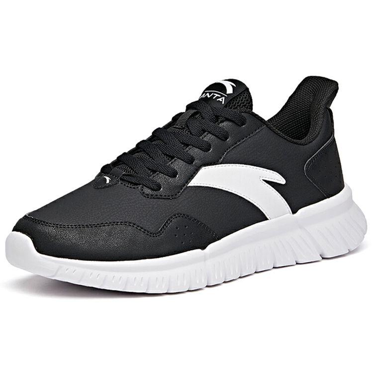 Anta Running Series Casual Running Shoes Men Shoes Black White 912045566-1