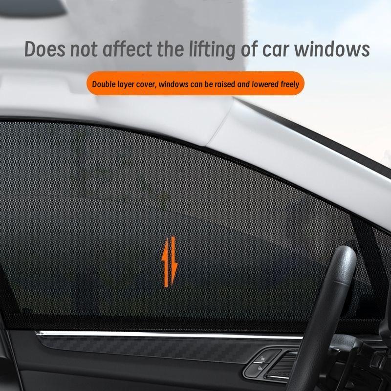 Car Window Mosquito Proof, Sun Protection Net, Sun Protection, Breathable Ventilation Curtain, Car Protective Equipment