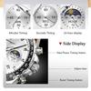 POEDAGAR Luxury Sport Watch For Men Waterproof Luminous Date Chronograph Man Wristwatch Stainless Steel Men's Quartz Watches