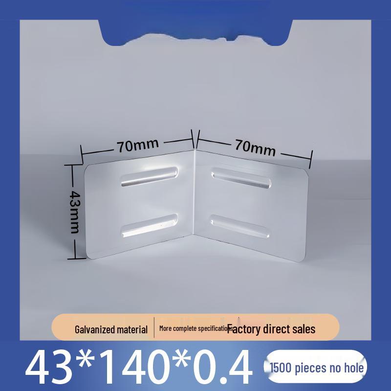 Galvanized Metal Corner Protectors for Wooden Boxes