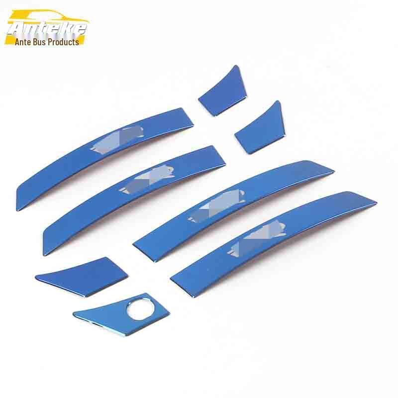 CS75 Stainless Steel Car Door Handle Decorative Sticker for Non-Smart Light Strip Models