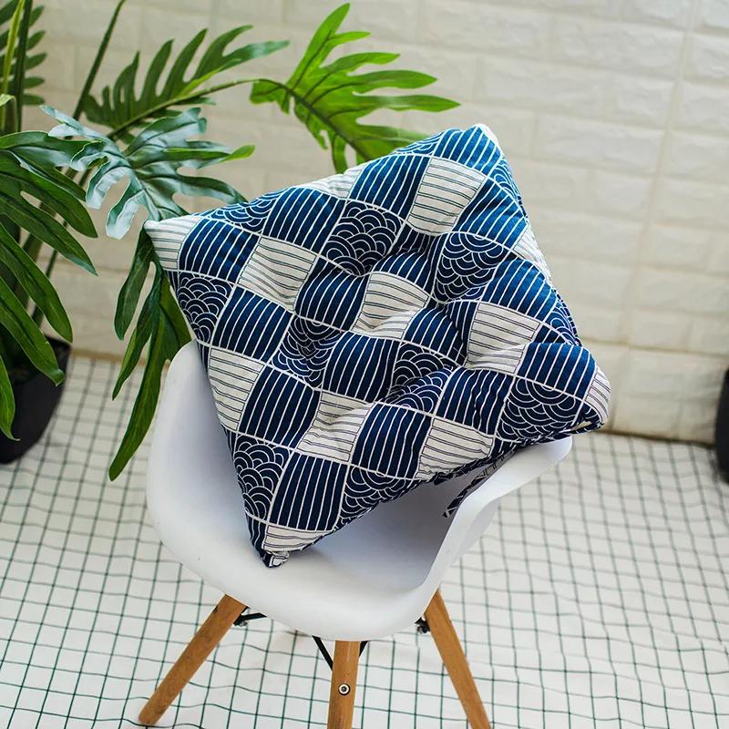 Thickened Cushion Summer Chair Chair Cushion Office Summer Student Classroom Stool Butt Pad Four Seasons Breathable Soft