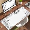 XXL Gothic Symbol Black Mouse Pad Large Anti-Slip Rubber Stitch Office Home Keyboard 400x900mm Pads Desk Mat PC accessories Rug
