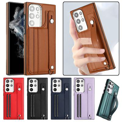 Leather Wallet Card Phone Case for iPhone 15 Pro Max 14 13 Plus 12 11 for Samsung Galaxy A54 A34 A14 A73 A53 A13 S23 Ultra S22 Plus Flip Stand Cover