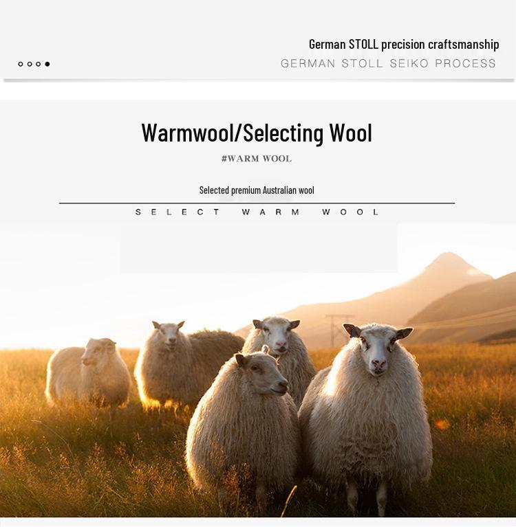 Women's Cashmere Wool Openwork Shawl: Versatile Knit Neck Warmer & Outerwear Cape for Autumn/Winter