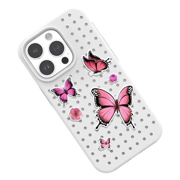 Pin's Pinit Fleur/Papillon Pindo Pinit Étui Motif 1