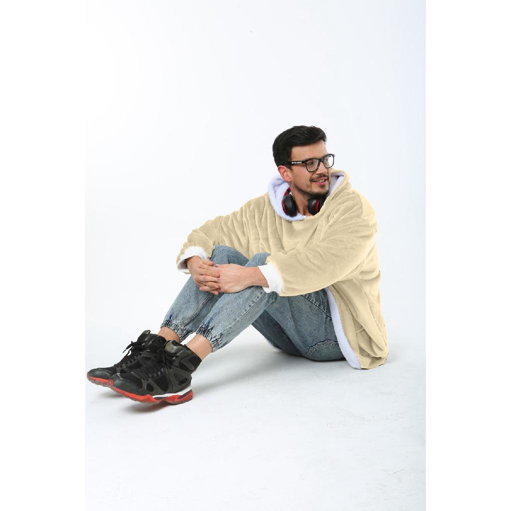 Unisex Hoodie Ultra Soft Sweatshirt Oversize Very Comfortable Hooded Blanket