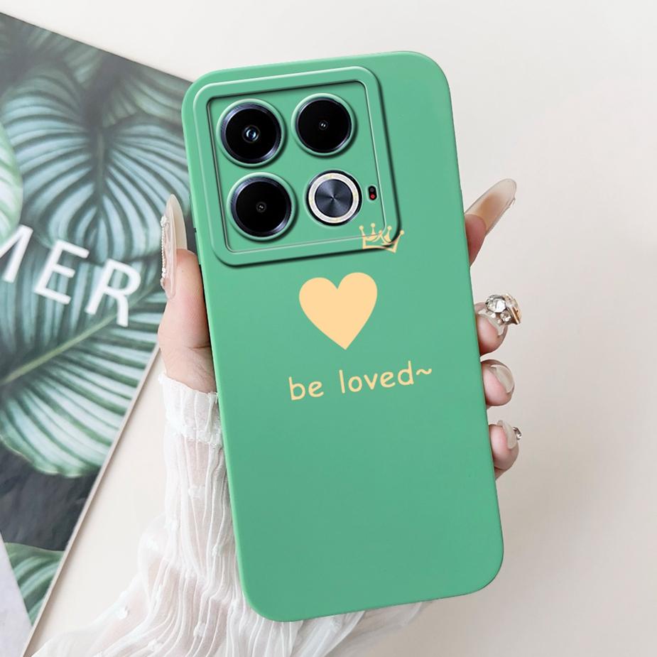 For Infinix Note 40 Case X6853 Pretty Girls Sunflowers Cover Soft Silicone Phone Case For Infinix Note 40 Pro Plus Note40 Fundas