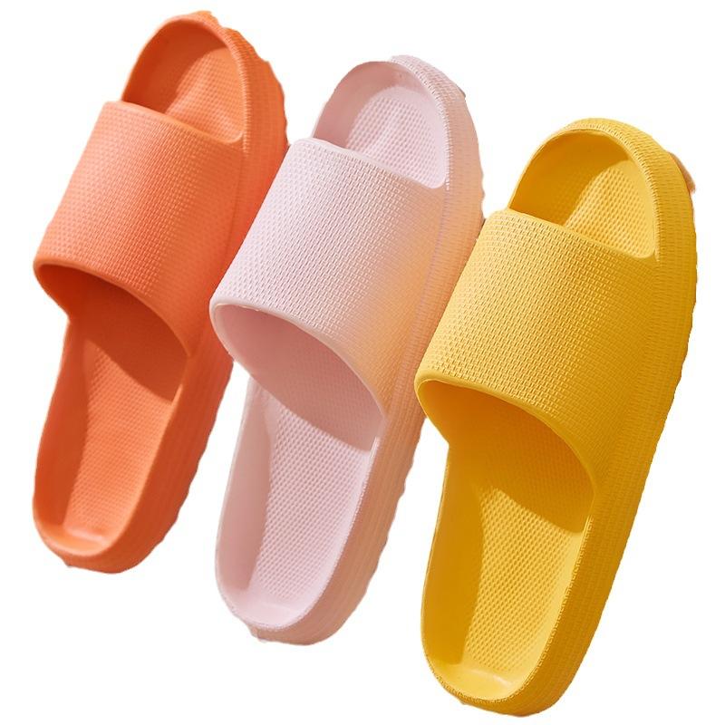 Slippers men's new summer couple outdoor wear indoor home non-slip bath sandals women