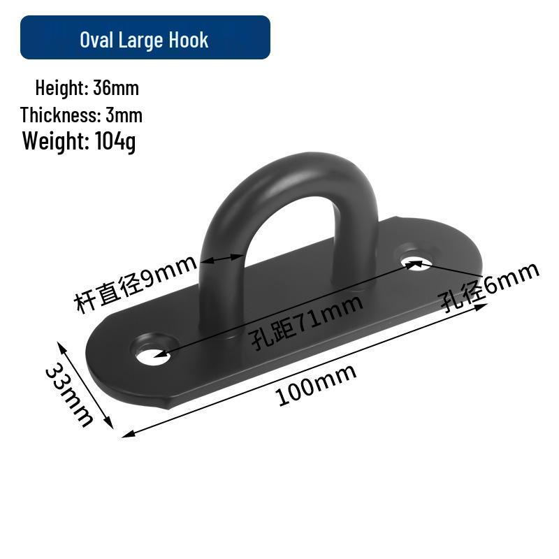 Jinrongda Heavy-Duty Stainless Steel Ceiling Hook for Fans