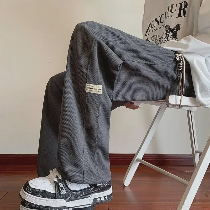 

Мужские свободные легкие спортивные брюки весна/лето - повседневные брюки с широкими штанинами 4XL for 175-190 lbs