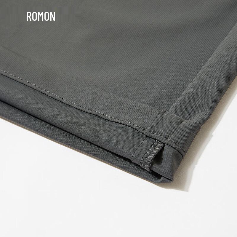 Romon Men's Summer Ice Silk Quick-Dry Stretch Shorts