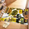 Borussia Dortmund Floor Rug Office Rug Design For Outdoor Kitchen Hallway Dining Room Antislip Carpet Office Home Decor Wedding Party Gift