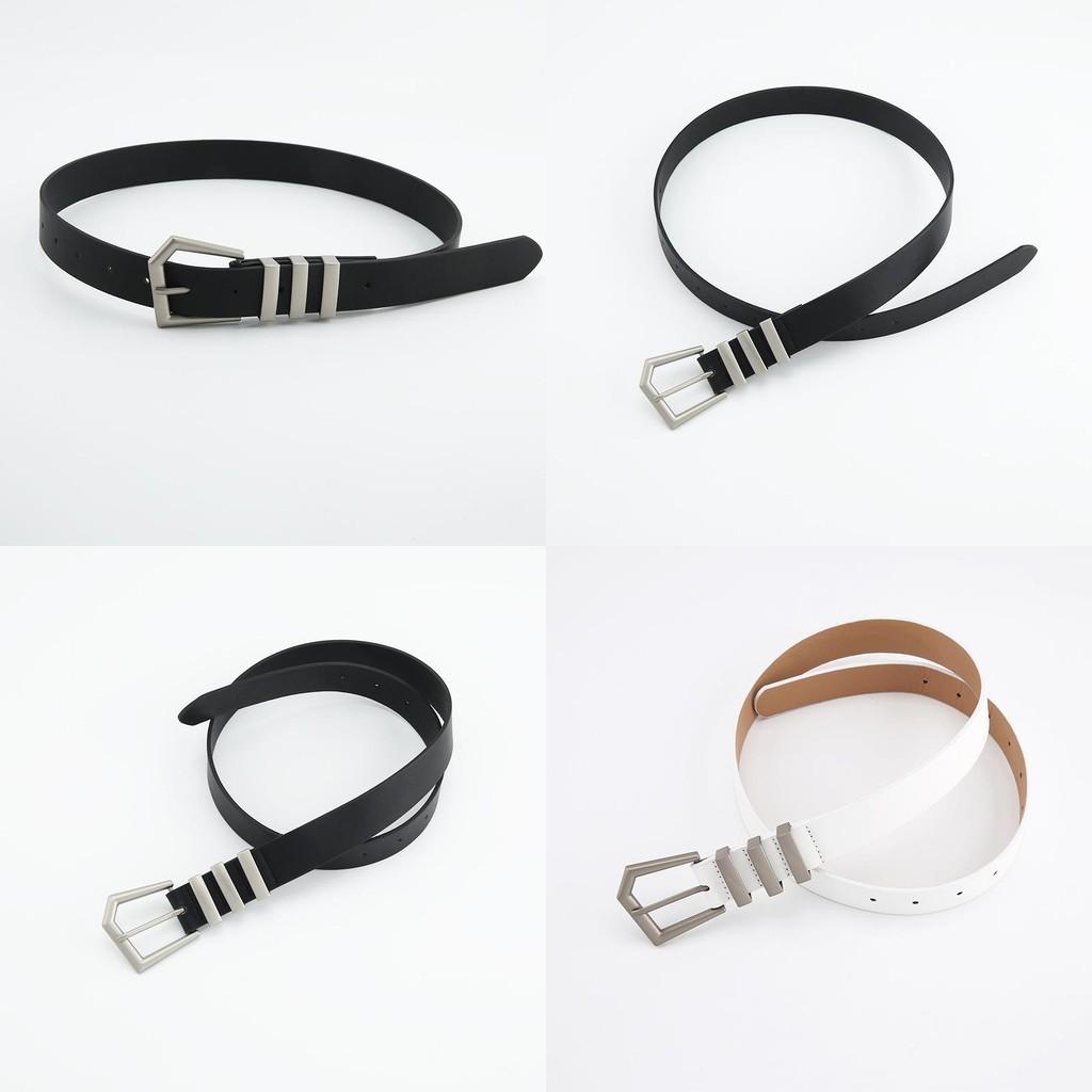 Stylish Ladies Belt 2023 New Summer Accessory Leather Belt For Jeans Korean Version Black Available