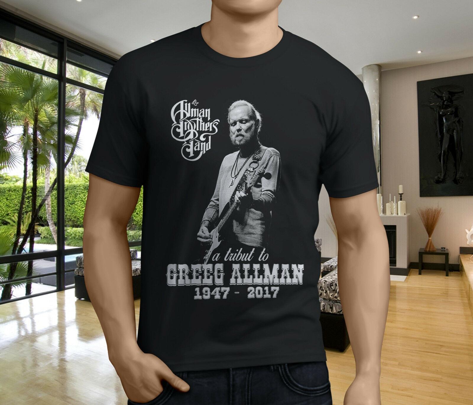 

Gregg Allman Allman Brothers Band Tribute Black Unisex T-Shirt