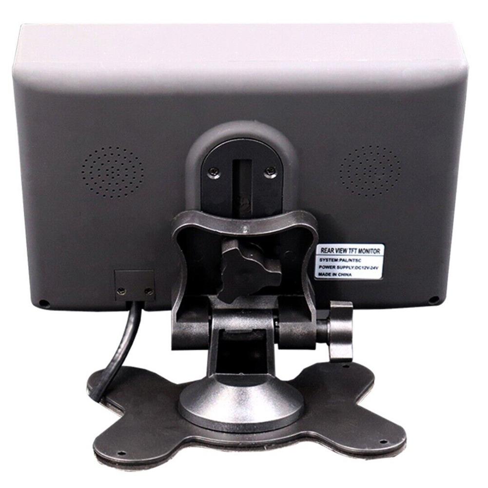 Soporte de montaje para tablero de vehículo para monitor de pantalla de 7/9 pulgadas y sistema de cámara de respaldo para soporte de monitor estable