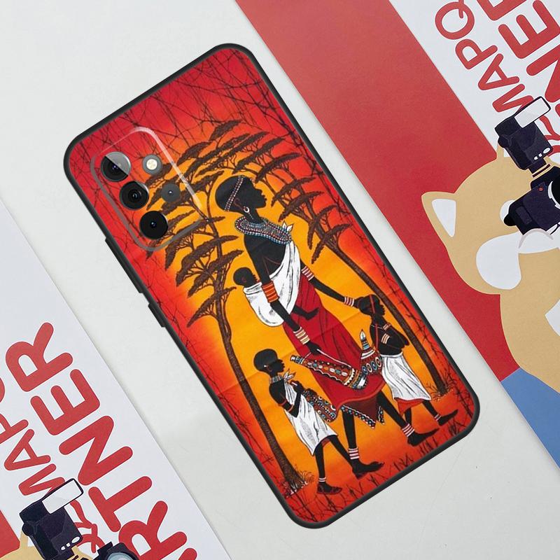 South Africa Woman Case For Samsung Galaxy A06 A16 A36 A56 A55 A35 A33 A53 A13 A23 A17 A54 A34 A14 A52 A32 A15