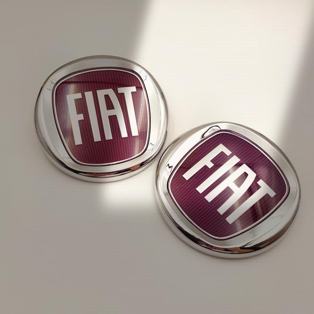 1 buc 95mm 100mm 9.5cm 10cm logo Fiat Emblema Insignă Față Spate pentru 500 Panda Punto Grande Punto Doblo Ducato Bravo Tipo 595 600