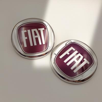 1 szt. 95 mm 100 mm 9,5 cm 10 cm logo Fiat Odznaka Emblemat Przód Tył dla 500 Panda Punto Grande Punto Doblo Ducato Bravo Tipo 595 600
