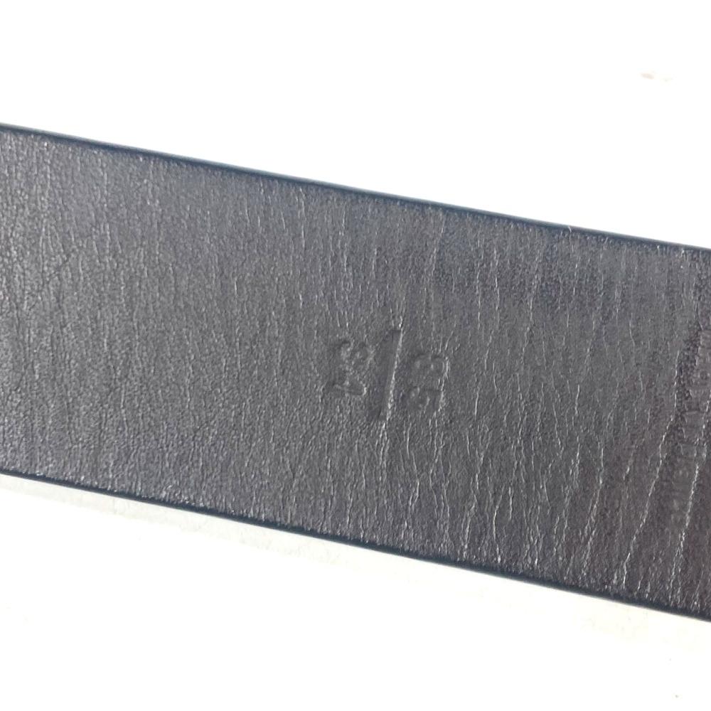 Louis Vuitton M6886V Taiga Ceinture LV CUT Accessories LV logo buckle belt