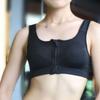 Kobiety Zipper Push Up Staniki Sportowe Kamizelka Bielizna Odporna na wstrząsy Oddychająca Siłownia Fitness Sportowe Bieganie Joga Bh Sportowe topy