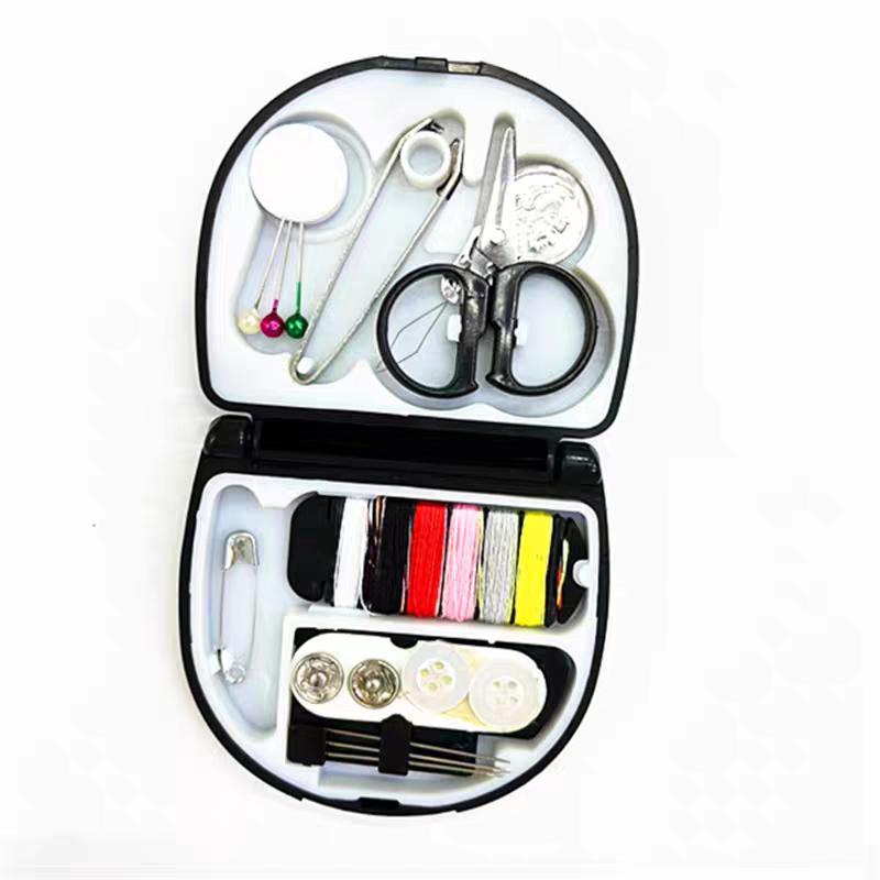 Adorable Pink Sewing Kit: Complete Set with Everything You Need, Compact & Convenient for On-the-Go Fixes