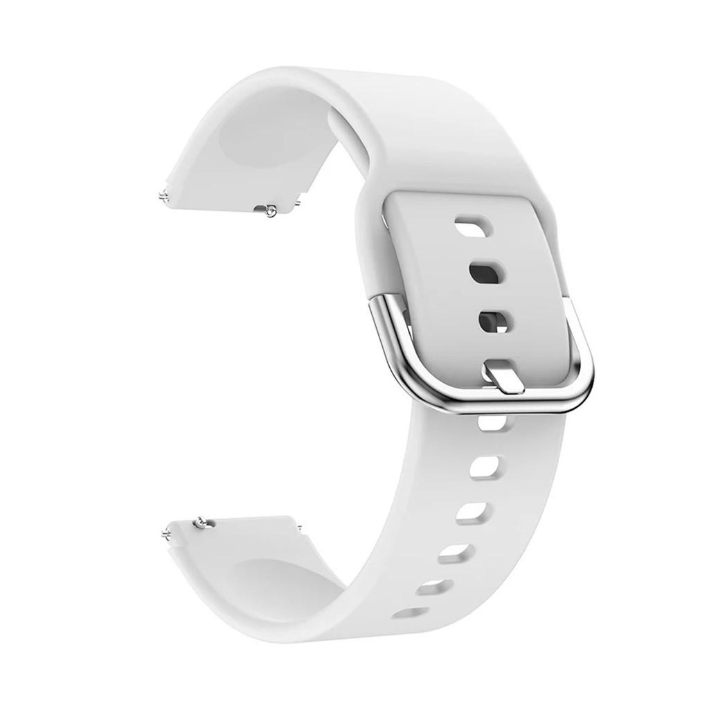 For Amazfit Active Silicone Sports Watch Strap with Colorful Buckle Max Smart Watch Band Replacement Accessory