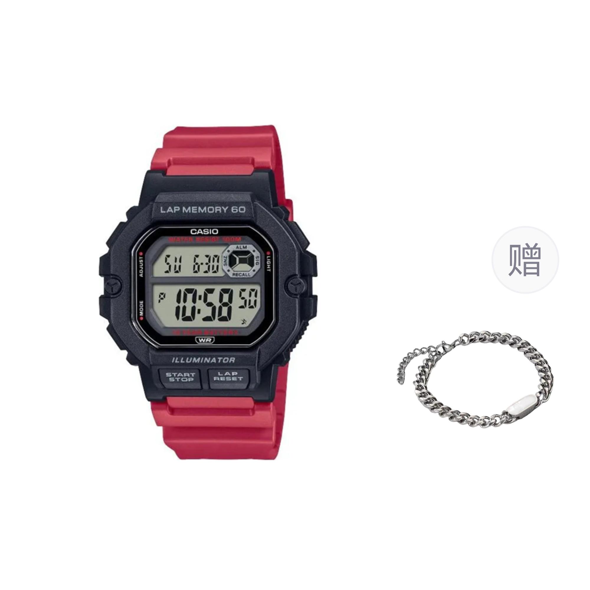 CASIO Men Gray Watch WS-1400H-4AVDF- Black