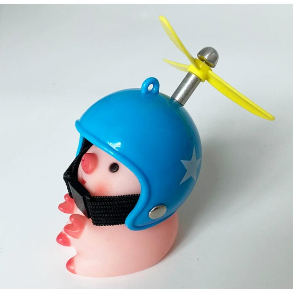 Cute Pig Helmet Handlebar Accessory 5pcs PVC Motor Scooter Decoration Gift
