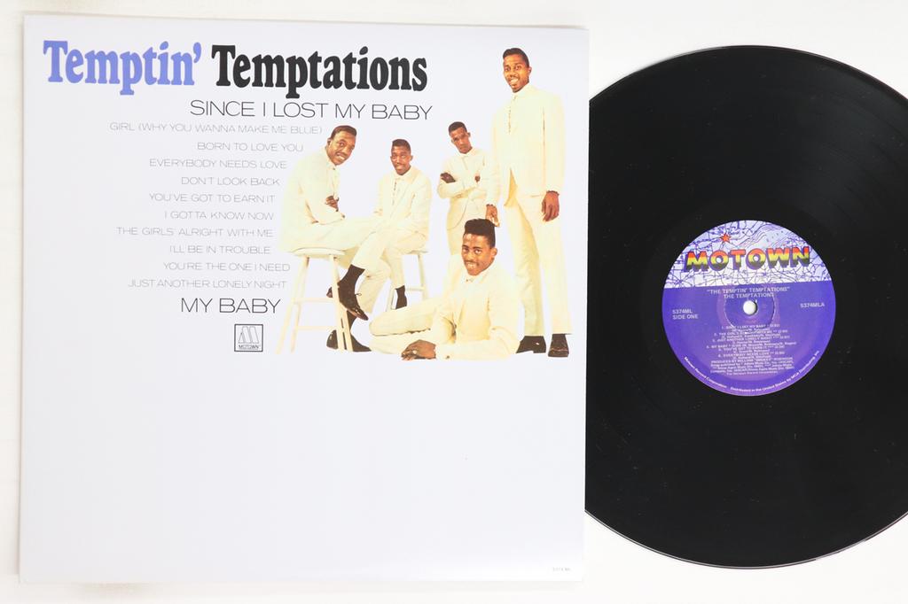 LP Record TEMPTATIONS - Temptin' Temptations 5374ML MOTOWN 1985 US Soul/Funk Used