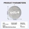 JUNT9 2Pcs Car Suede Coaster Anti-Slip Water Cup Pad Accessories For KIA EV6 Stinger RIO Sorento Picanto Ceed Borrego Syros K4 K5 Sone