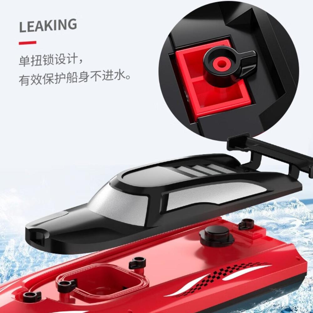 RC Battery Boat Ship 2.4Ghz High-Speed Remote Control Racing Ship Water Speed Boat Child Model Kids Boys Outdoor Pool Toys Gifts