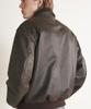 Sperone [Real Leather] Cowhide A-2 Classic Double Pocket Blouson (Brown)