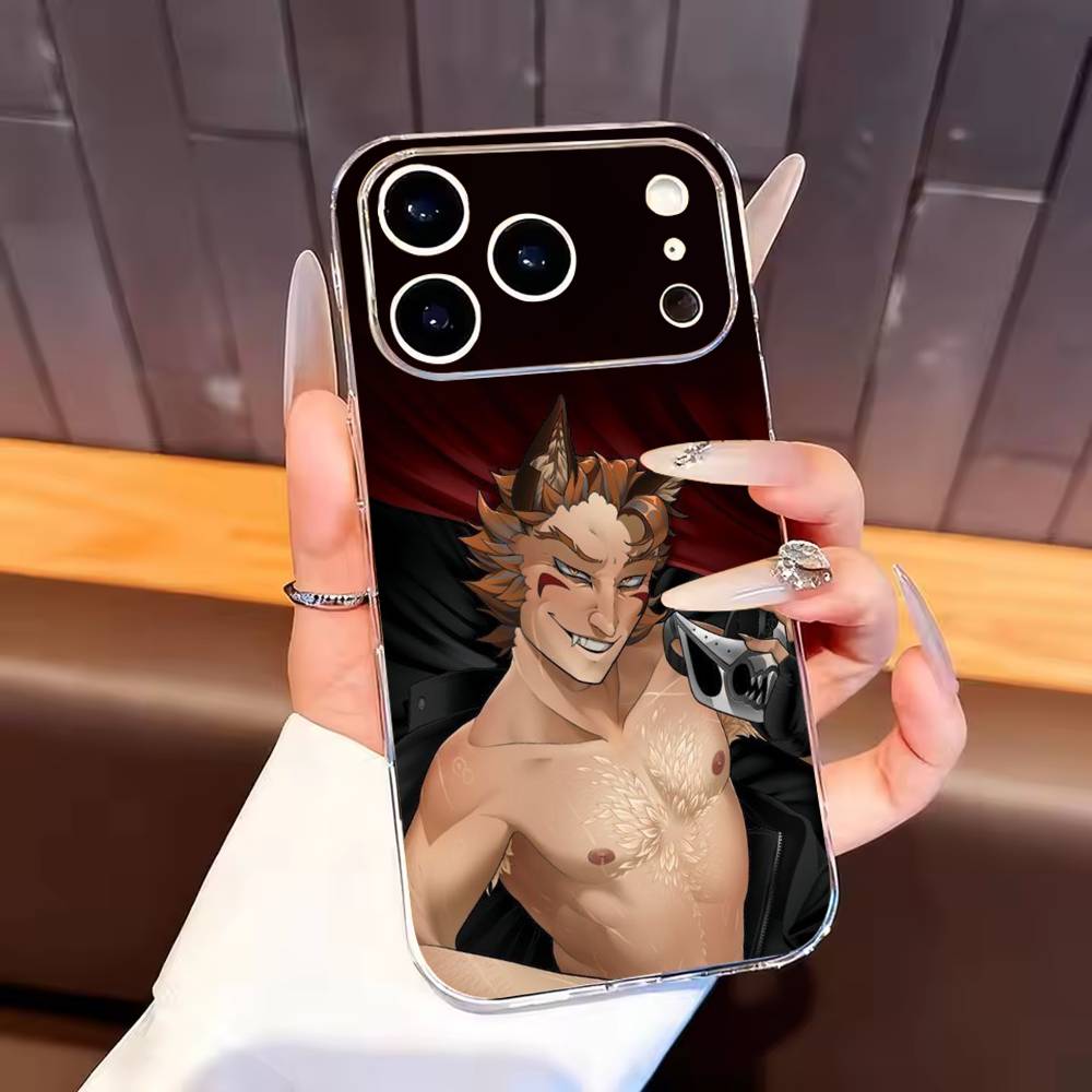 

B-Boyfriend to Death BTD game Phone Case For iPhone17,16,15,14,13,12,11 Plus,Pro Max Soft Transparent Cover iPhone17PRO