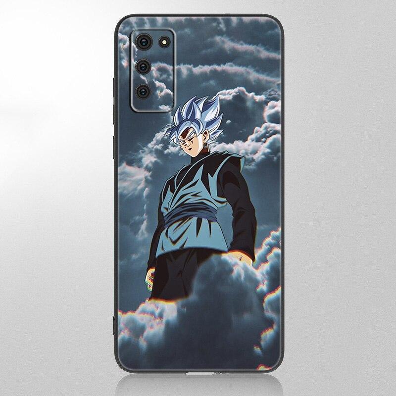 Japan Anime Sohn Goku Fall Für Samsung Galaxy A12 A02S A22 A32 A52 A72 A71 A51 A41 A31 A21 A11 A50 A70 a10S A20S Schwarz Soft Cover