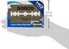 Dorco Ersatzklingen Dorco NEW PLATINUM ST300 ST-300 Doppelklingen, 100er-Pack (200 Klingen mit einfacher Schneide), Gerade, Doppelschneidige, Einzelschneidige Rasierklinge,