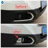 Främre Huv Bumper Dimljus Lampor Dekoration Ram Skydd Trim Passar För Suzuki SX4 s-cross 2014 - 2016 Bil Utvändiga Tillbehör