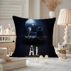 Artificial Intelligence Movie Cushion Cover Pattern Printed Pillowcase For Living Room Sofa Cushion Cover & Bedroom Decor