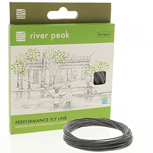 

River Peak Running Line, Intermediate, 0.6mm, 20lb, 100ft (approx. 30.5m) (Gray)