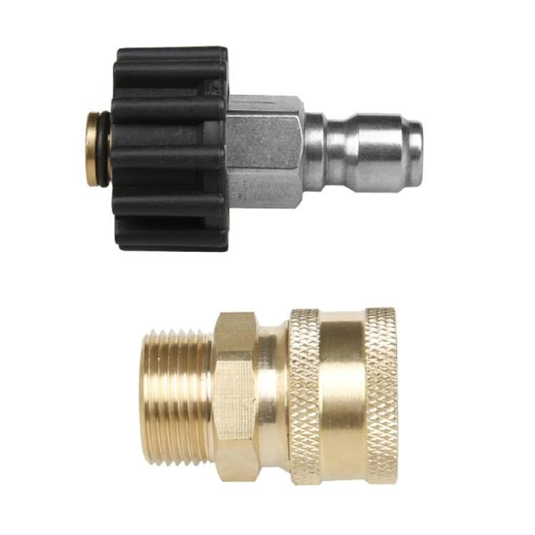 Quick Connector Pressure Washer Adapter 3/8'' Release Set Nozzle Fitting Supplie