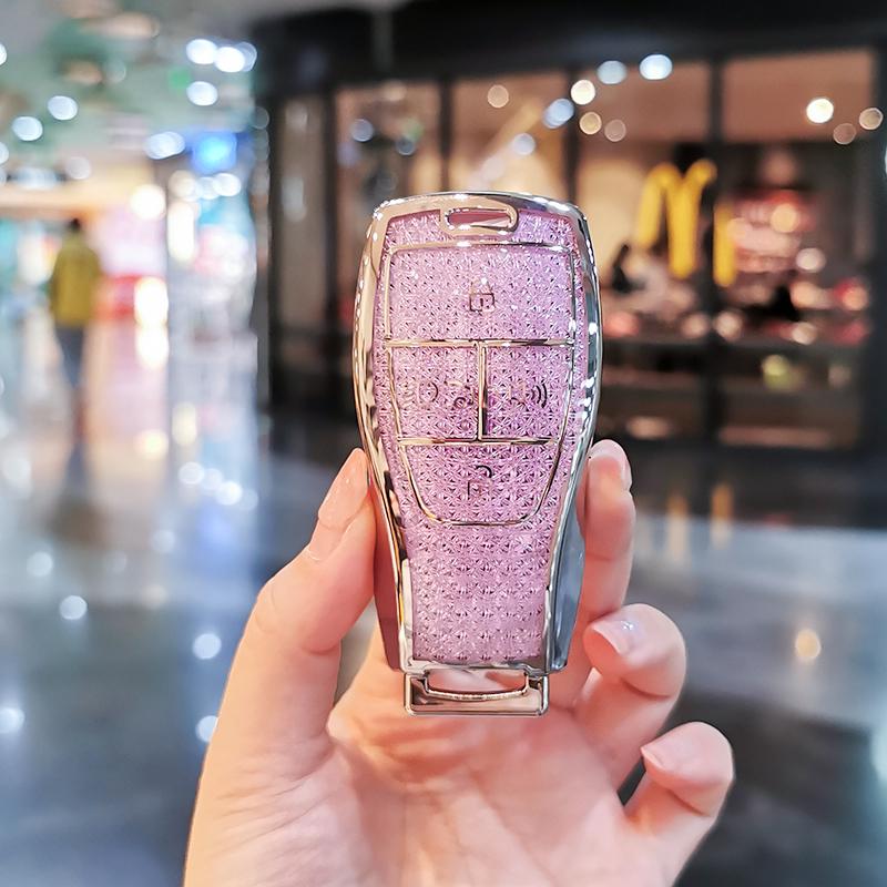 Beijing BJ40 Schlüsseletui für X7, BJ60/80/BJ30 und BAIC EU5 Plus/EU7 Senova D50 Shell Buckle Tasche