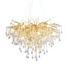 French Luxe Crystal Water Drop Chandelier - Living Room & Dining